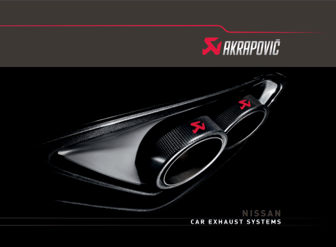 nissan akrapovic