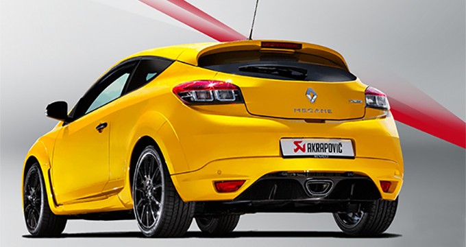 Akrapovič aggiunge alla Renault Mégane RS “Quel certo non so che”