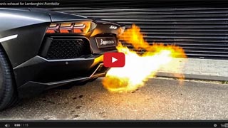 Scarico Akrapovic per Lamborghini Aventador