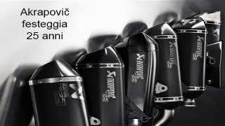 Akrapovič festeggia i suoi 25 anni con il lancio di una nuova edizione super-limitata di impianti di scarico