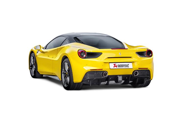 Nuovo Impianto di Scarico per Ferrari 488 GTB: Akrapovič svela il nuovo prodotto.