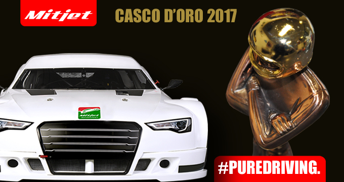 Bruno Zanini riceve il Casco d’Oro di Autosprint per la stagione 2017 di Mitjet Italian Series