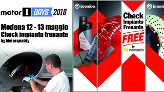 Motor1days all’Autodromo di Modena: check impianto frenante gratuito!