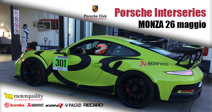 Porsche Club Interseries in pista a Monza.