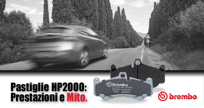 Pastiglie Brembo HP 2000: prestazioni e mito!