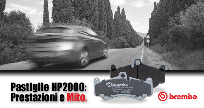 Pastiglie Brembo HP 2000: prestazioni e mito!