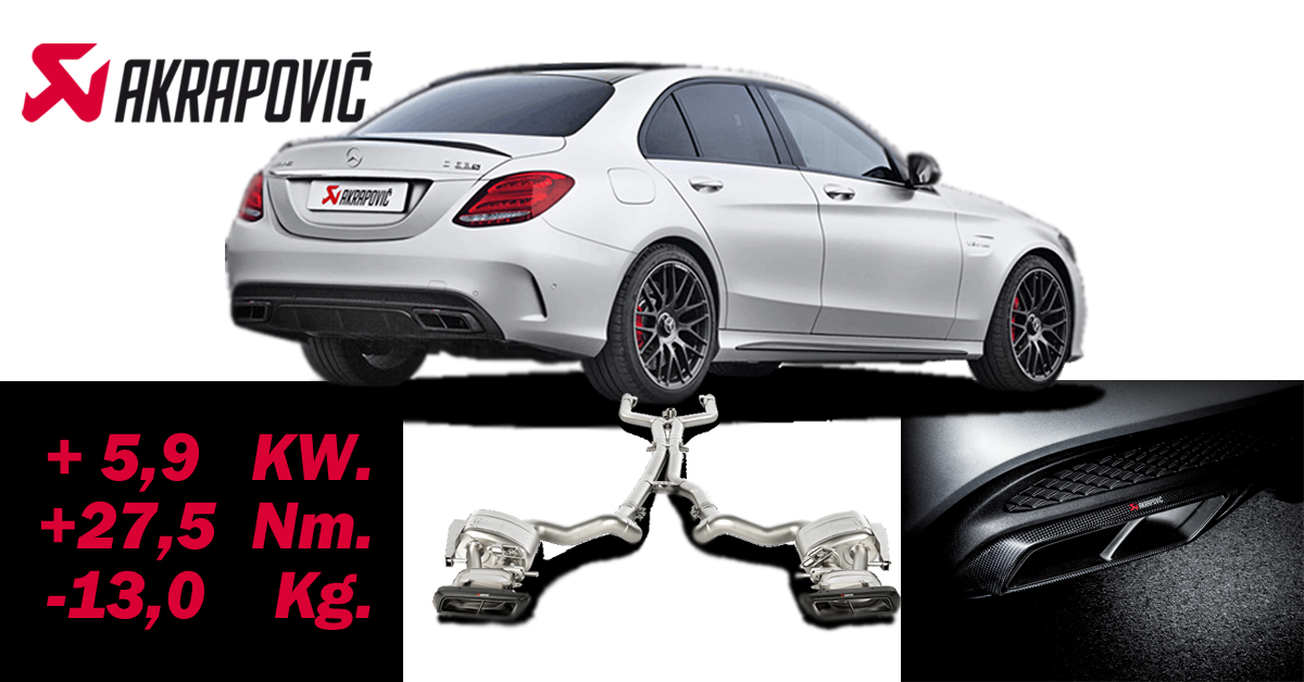 Akrapovic e Mercedes: un binomio perfetto!