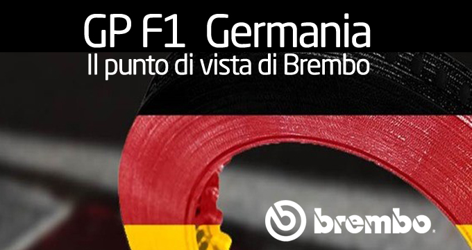 Il GP Germania Formula 1 2019 secondo Brembo