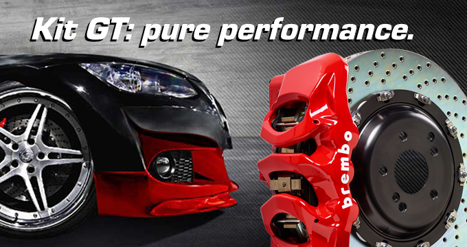 Kit GT Brembo: unisci prestigio e performance!