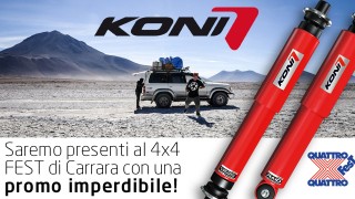 Koni al 4×4 Fest di Carrara!