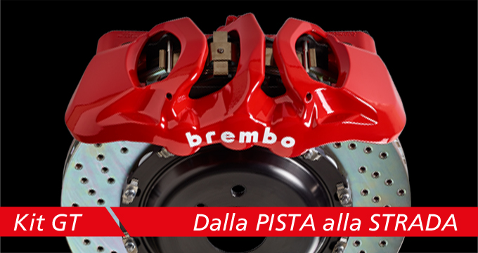 Vuoi solo il meglio per la tua auto? Scegli il Kit Brembo GT!