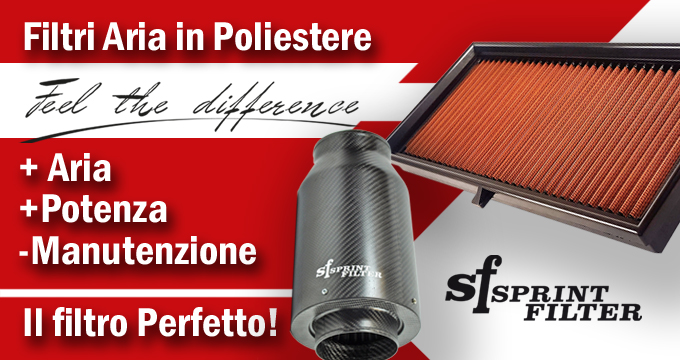 Scegli Sprint Filter: il filtro in poliestere rende obsoleti tutti i precedenti sistemi!