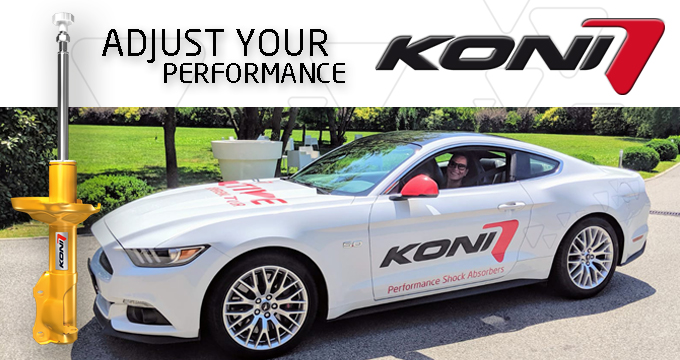 Scegli Koni Sport: aumenta l’aderenza con migliori prestazioni in frenata e handling.