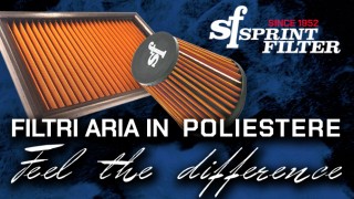 Tecnologia Sprint Filter: scegli il filtro aria in poliestere!