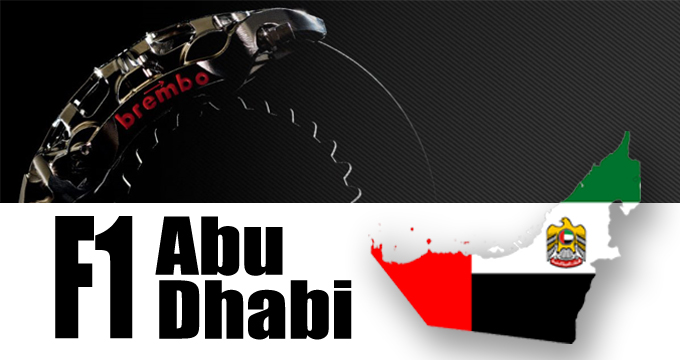 LA GUIDA AI SISTEMI FRENANTI BREMBO DELLE MONOPOSTO DI FORMULA 1 E AL LORO USO AL YAS MARINA CIRCUIT