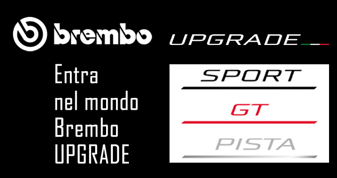Brembo presenta il nuovo programma UPGRADE: una soluzione per ogni esigenza.