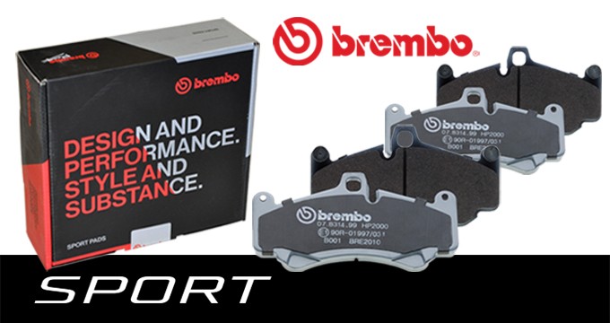 Pastiglie Brembo Sport: scegli una performance senza compromessi.