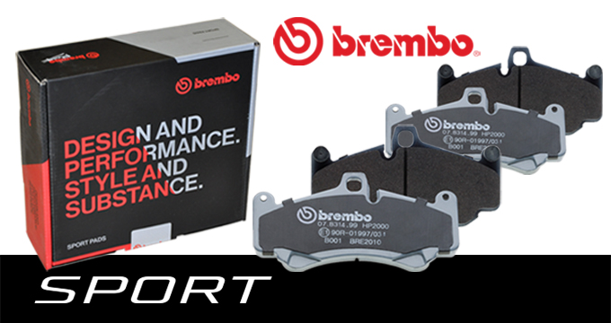 Pastiglie Brembo Sport: scegli una performance senza compromessi.
