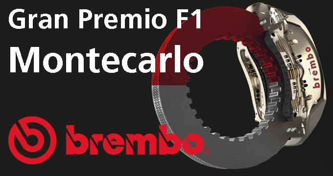 Svelati i freni Brembo e le staccate di Monte Carlo in F1.