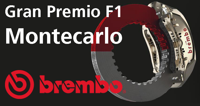 Svelati i freni Brembo e le staccate di Monte Carlo in F1.