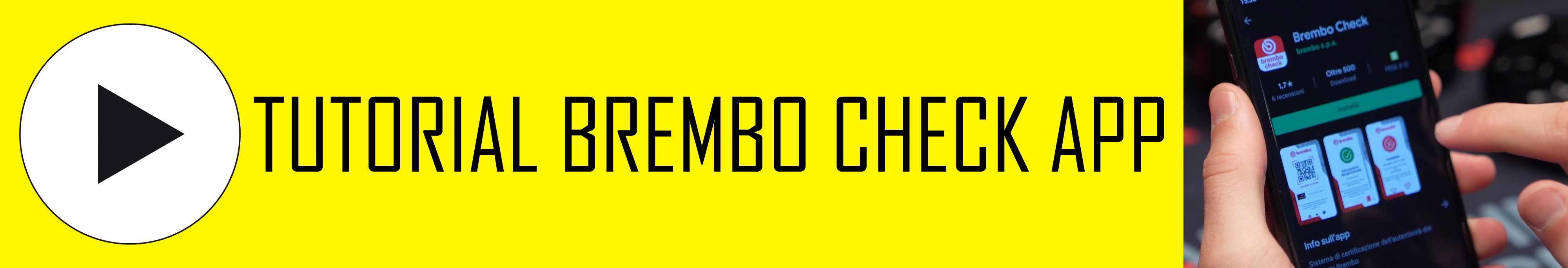 TutoriaLBrembo Check App