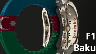 Guida ai freni Brembo e all’uso nel GP Azerbiaigian.