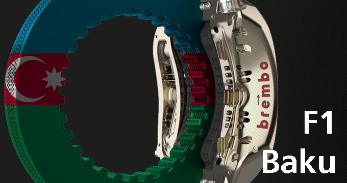 Guida ai freni Brembo e all’uso nel GP Azerbiaigian.
