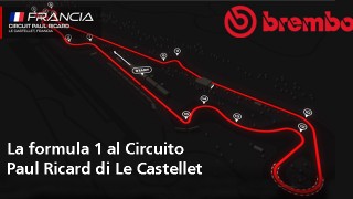 Dischi Brembo con varie ventilazioni per il GP Francia.