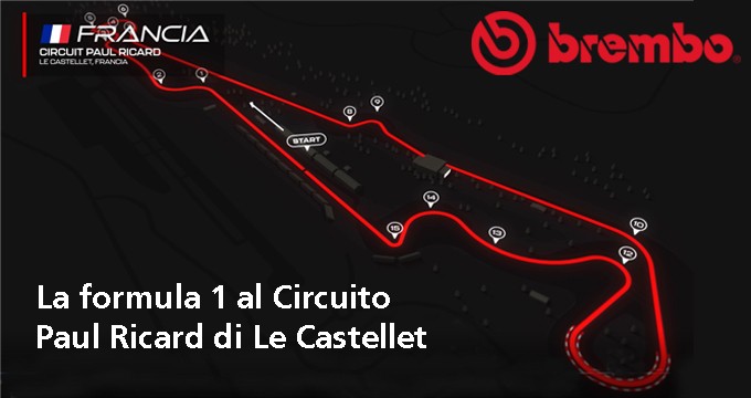 Dischi Brembo con varie ventilazioni per il GP Francia.