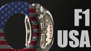 CON 9 FRENATE AL GIRO IL GP USA È UN BANCO DI PROVA PER IL CARBONIO CERAMICO DI BREMBO. ANCHE PER LE AUTO STRADALI.