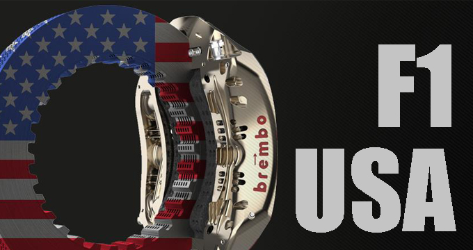 CON 9 FRENATE AL GIRO IL GP USA È UN BANCO DI PROVA PER IL CARBONIO CERAMICO DI BREMBO. ANCHE PER LE AUTO STRADALI.