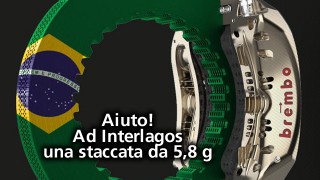 PER LE MONOPOSTO F1 POCHE FRENATE IN BRASILE.