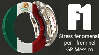 CON IL CARBONIO BREMBO NESSUNA PAURA PER LE F1 A CITTÀ DEL MESSICO.