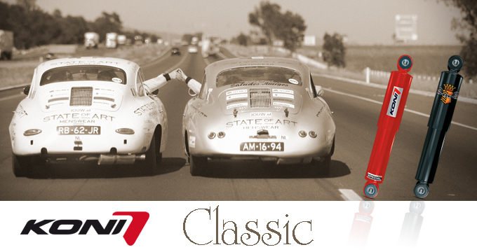 Koni Classic: la linea per vetture classiche e youngtimer.