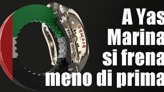 COME LE MODIFICHE ALLA PISTA DI ABU DHABI INCIDONO SULL’USO DEGLI IMPIANTI BREMBO.