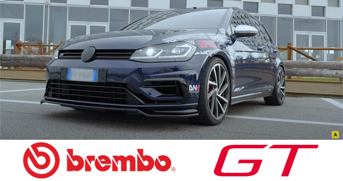 Kit Brembo Upgrade GT su GOLF VII R: testiamolo insieme ad Automoto!