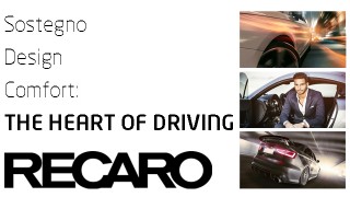 Guida eccellente con RECARO: scegli innovazione, comfort e leggerezza.