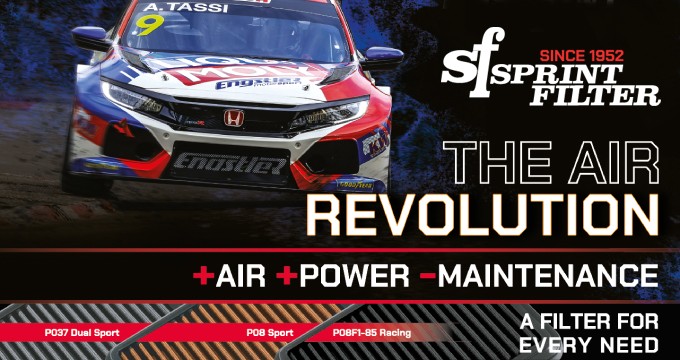 Sprint Filter: il filtro aria in poliestere aumenta le prestazioni della tua auto.