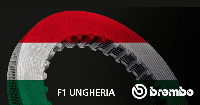 LE PASTIGLIE ALETTATE BREMBO PER I GRAN PREMI, E I SEGRETI DELLE FRENATE ALL’HUNGARORING