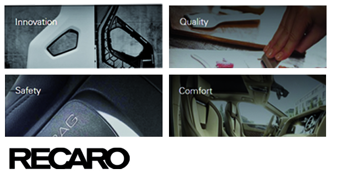 Con i sedili RECARO puoi avere tutto: non scegliere tra comfort, innovazione e leggerezza!