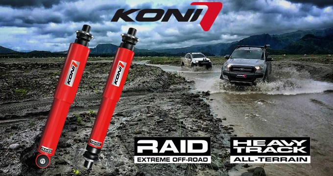 Passione per l’offroad? Scopri gli ammortizzatori Koni specifici.