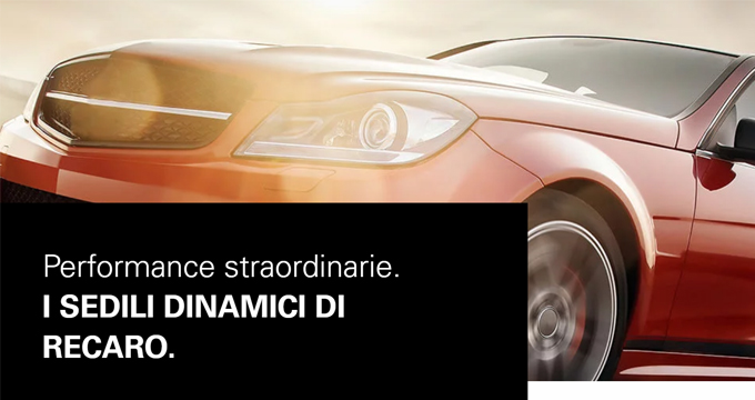 Non sai cosa scegliere tra comfort, innovazione e leggerezza? Con i sedili Recaro hai zero compromessi!