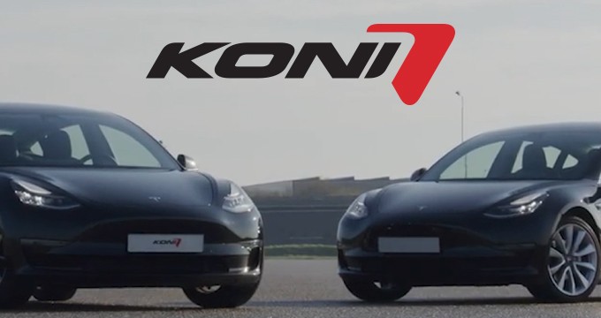 Koni per Tesla: scopri la gamma di ammortizzatori adatta a tutte le esigenze di guida.