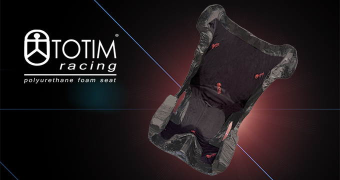 Grazie all’inserto in poliuretano di Totim Racing puoi personalizzare la tua seduta.